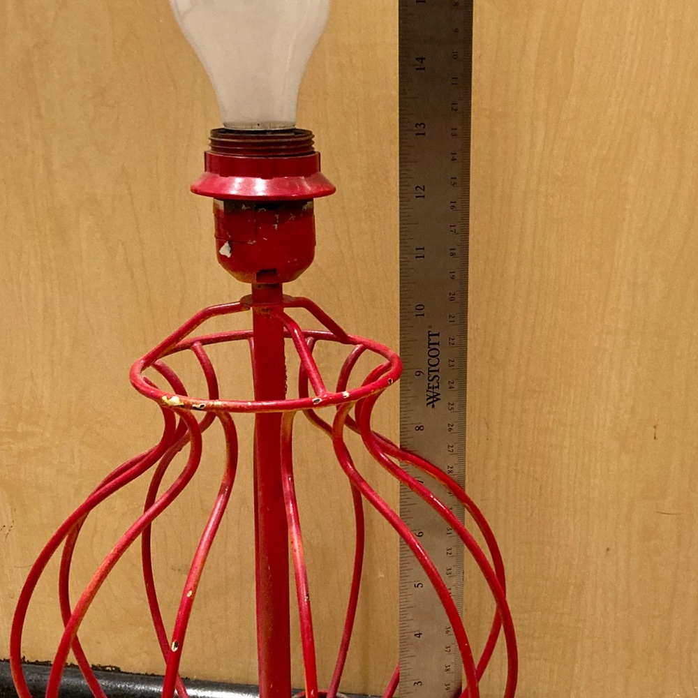 Vintage 13” Industrial Chic/Farmhouse lamp base - Picture 4 of 6